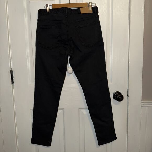 NEW Bonobos Jeans Mens 30x28 Black Tailored Stretch Slim Fit Pants 27726-BK756 - Picture 3 of 7